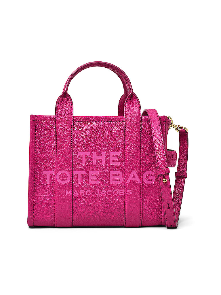 marc jacobs ledertasche - tote bag the small tote leather pink
