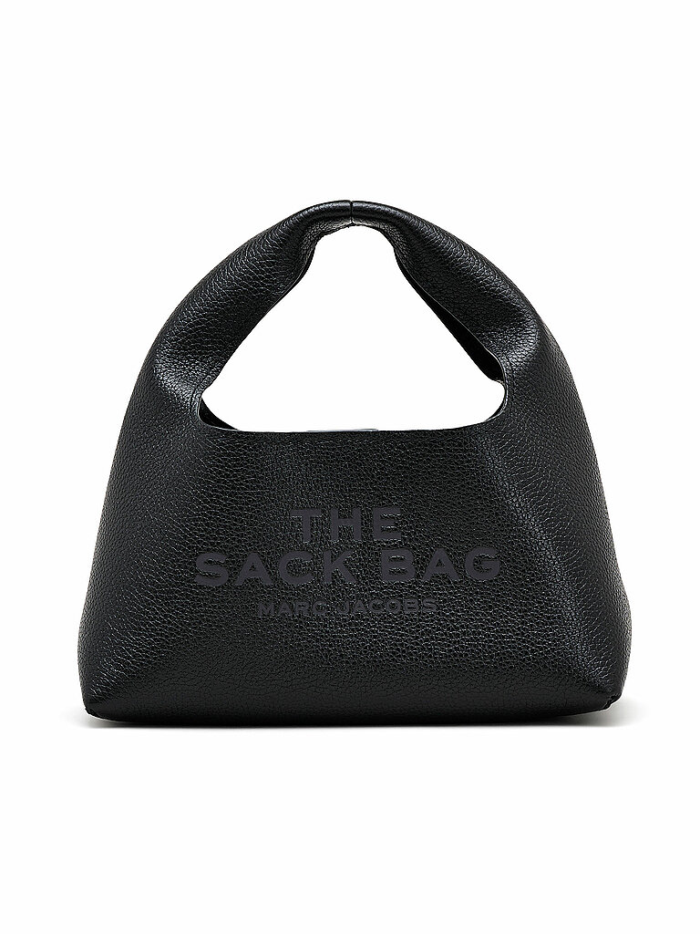 JACOBS Ledertasche - Henkeltasche THE MINI SACK schwarz damen