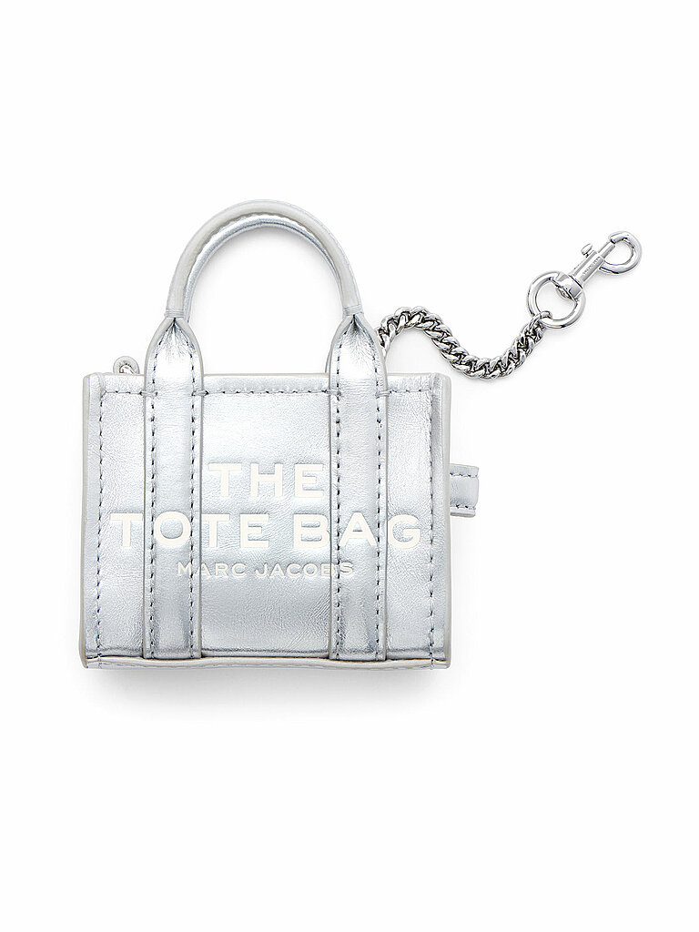 MARC JACOBS Tasche - Tote Bag THE NANO TOTE silber