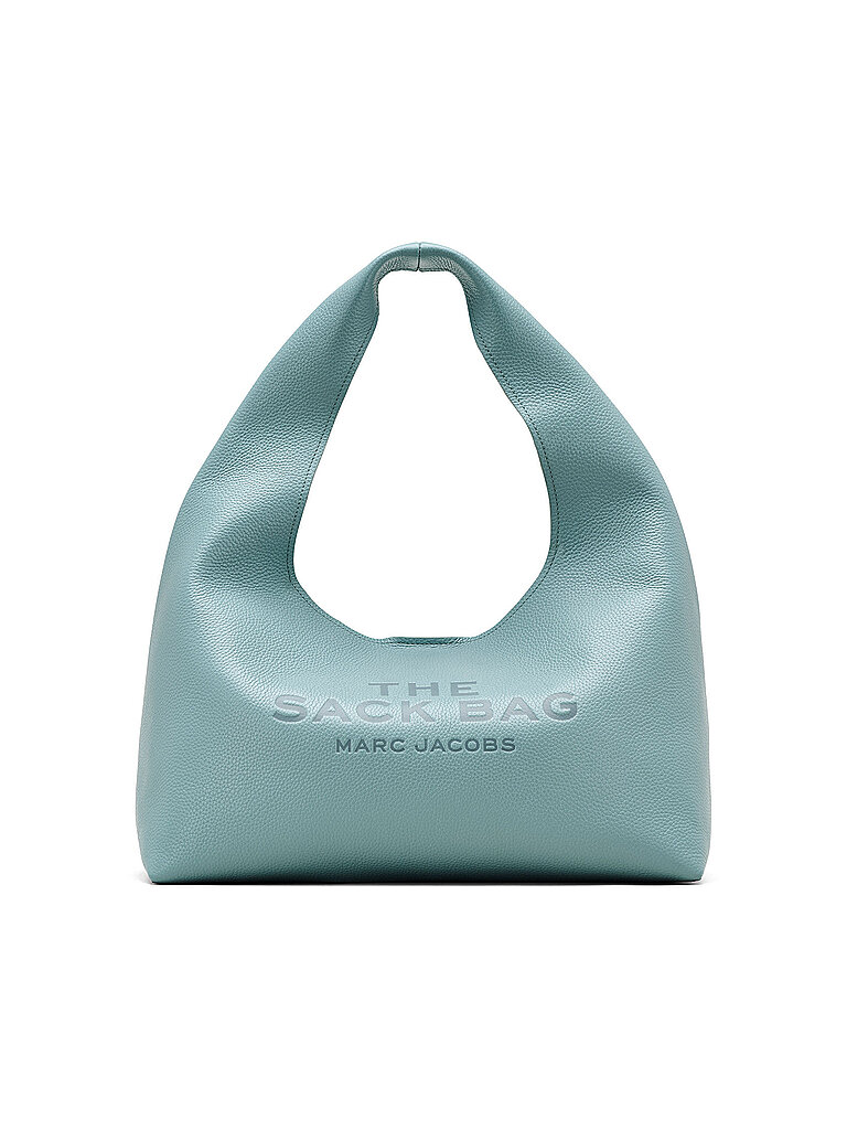 MARC JACOBS Ledertasche - Umhängetasche THE SACK BAG hellblau