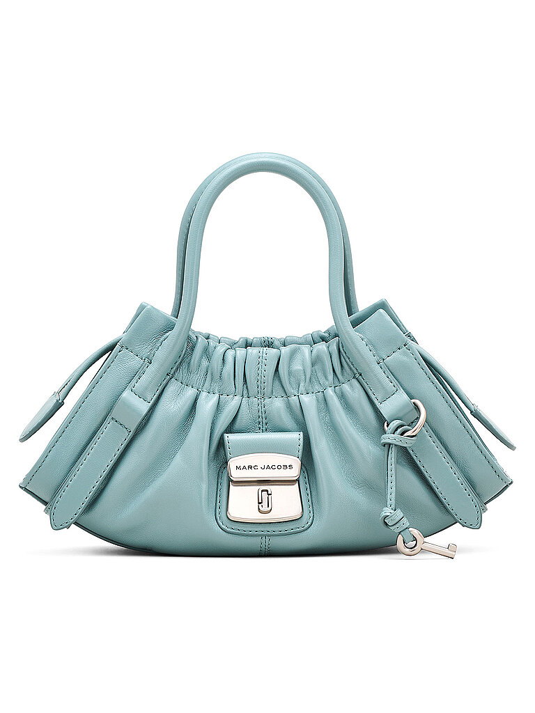JACOBS Ledertasche - Mini Bag THE SMALL SATCHEL hellblau damen