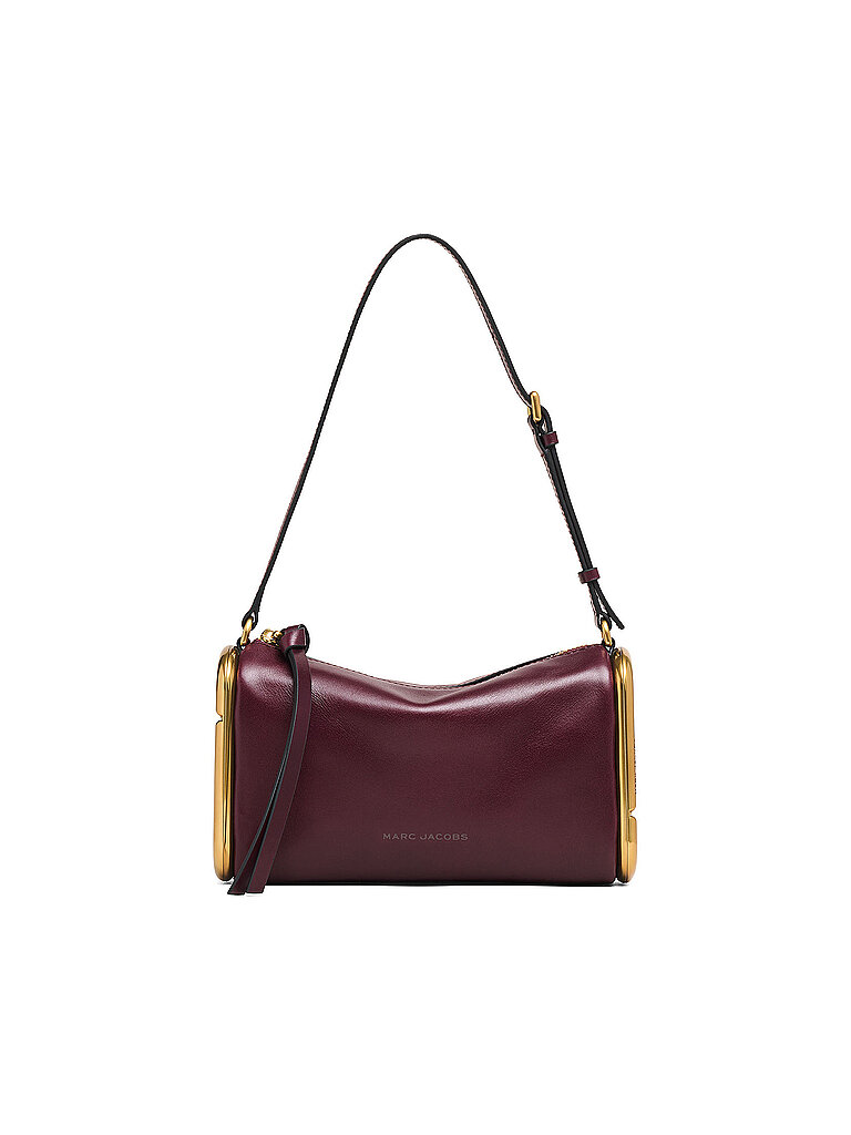 MARC JACOBS Ledertasche - Schultertasche SCENE Small dunkelrot