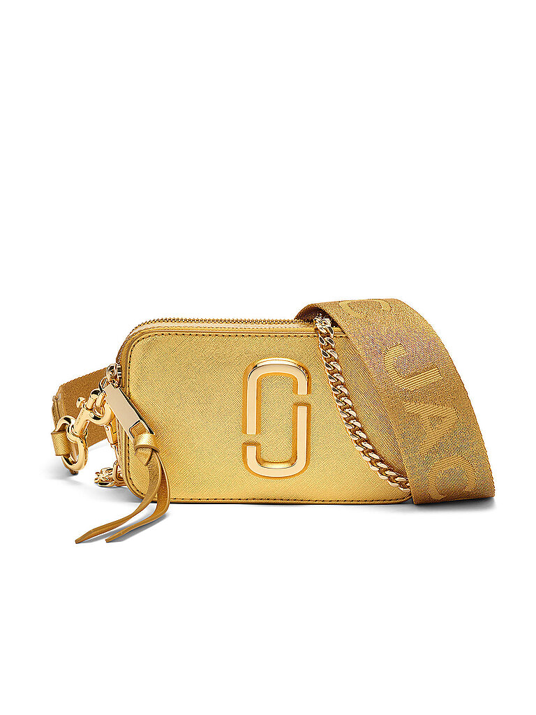 MARC JACOBS Ledertasche - Umhängetasche THE SNAPSHOT gold