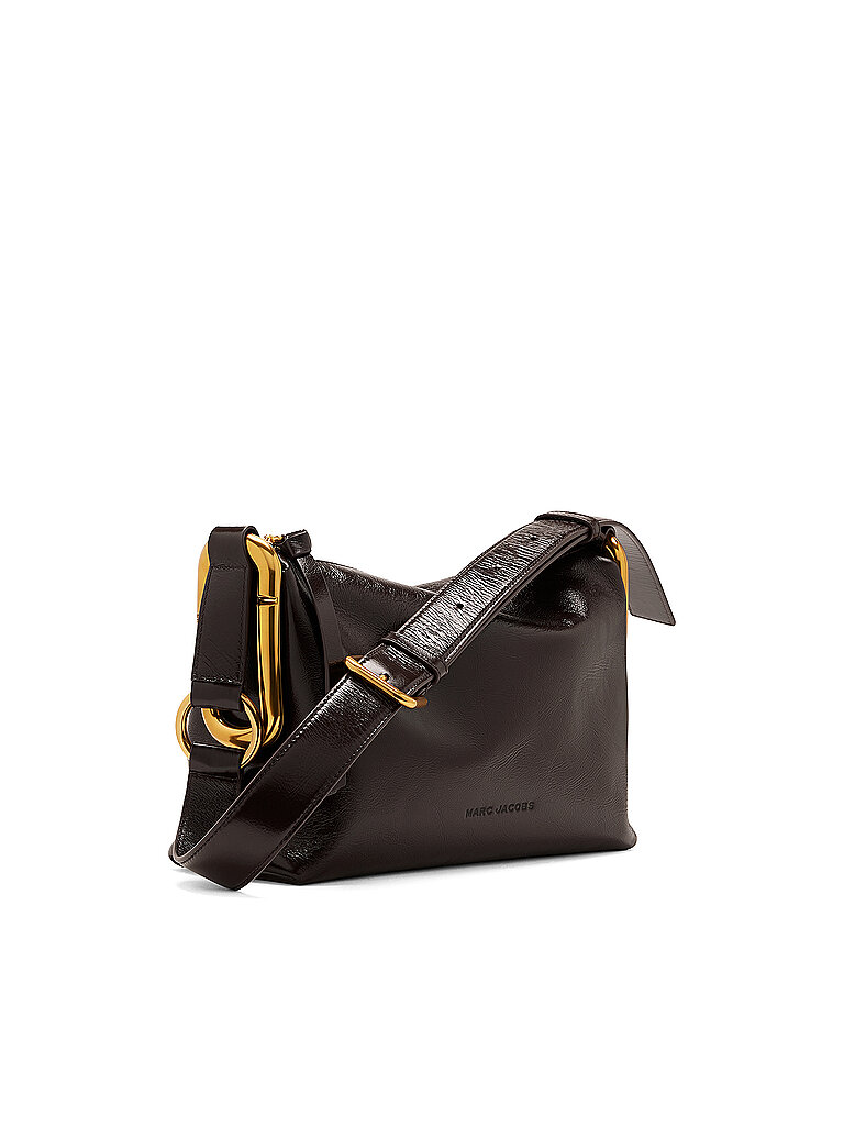 MARC JACOBS Ledertasche - Schultertasche SCENE Medium braun