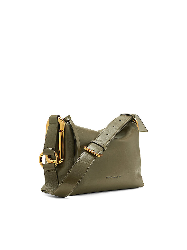 MARC JACOBS Ledertasche - Schultertasche SCENE olive