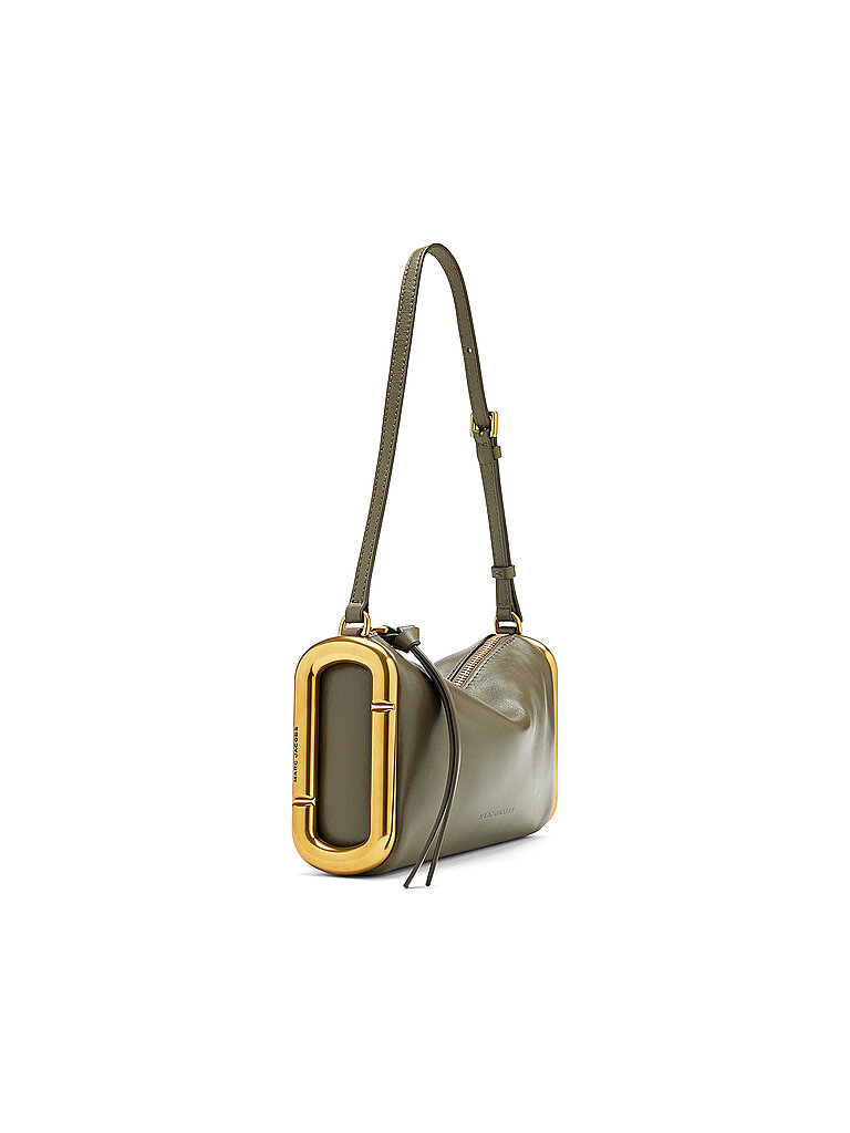 MARC JACOBS Ledertasche - Schultertasche SCENE Small olive