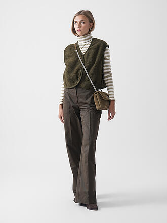 MARC O'POLO DENIM | Gilet in Felloptik 