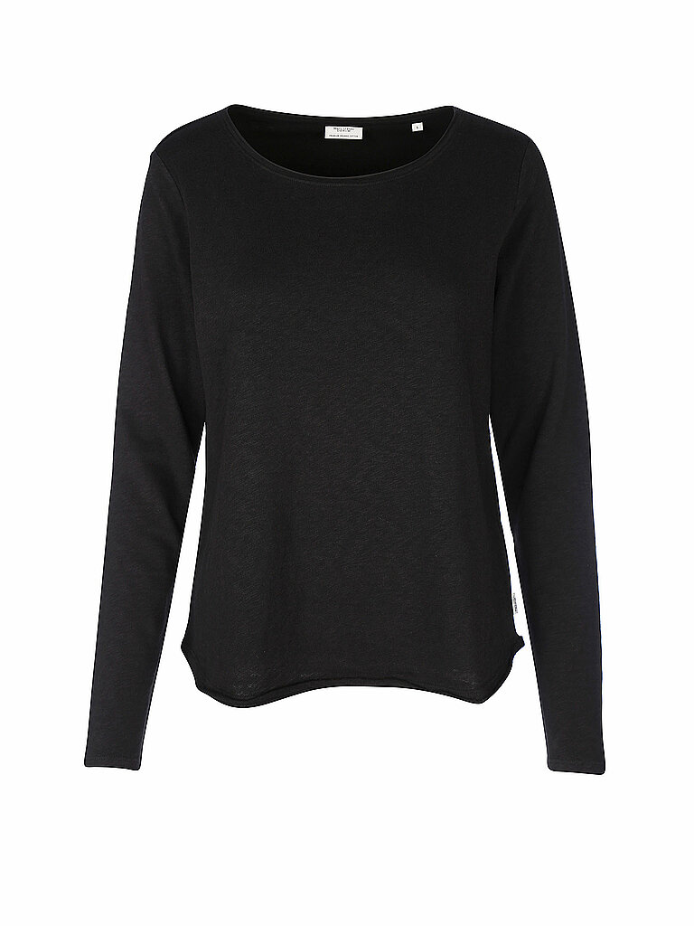 MARC O'POLO DENIM Langarmshirt  schwarz | M