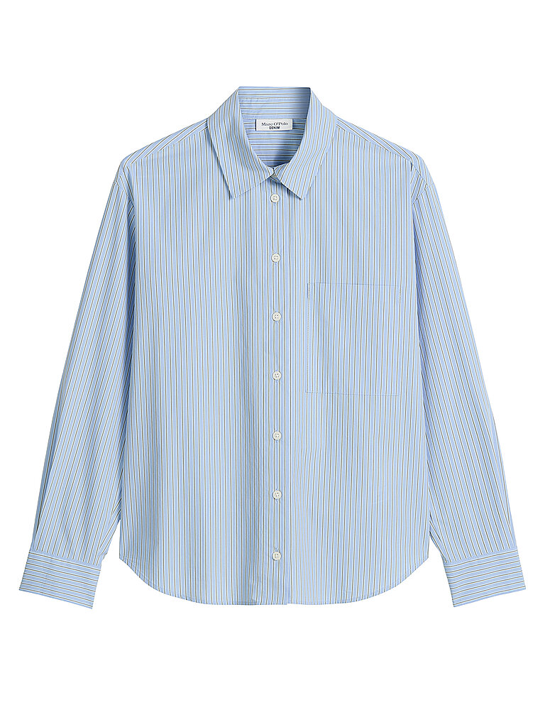 MARC O'POLO DENIM Hemdbluse  hellblau | L