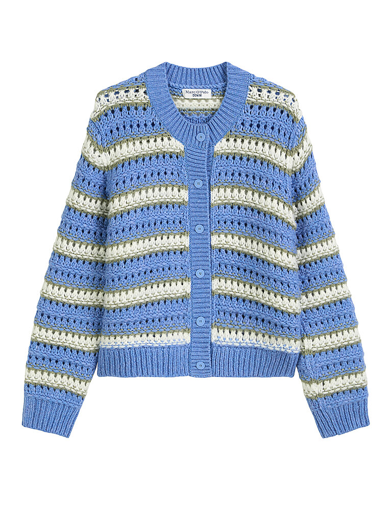 MARC O'POLO DENIM Jäckchen  blau | L