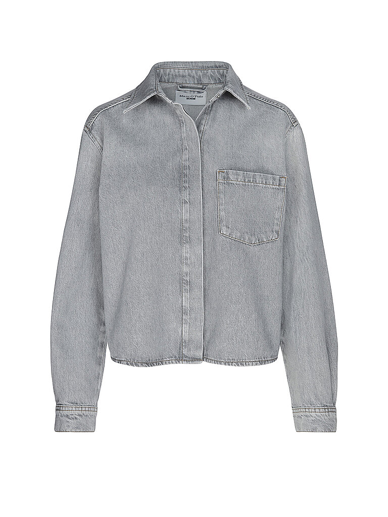 MARC O'POLO DENIM Jeansbluse  grau | M