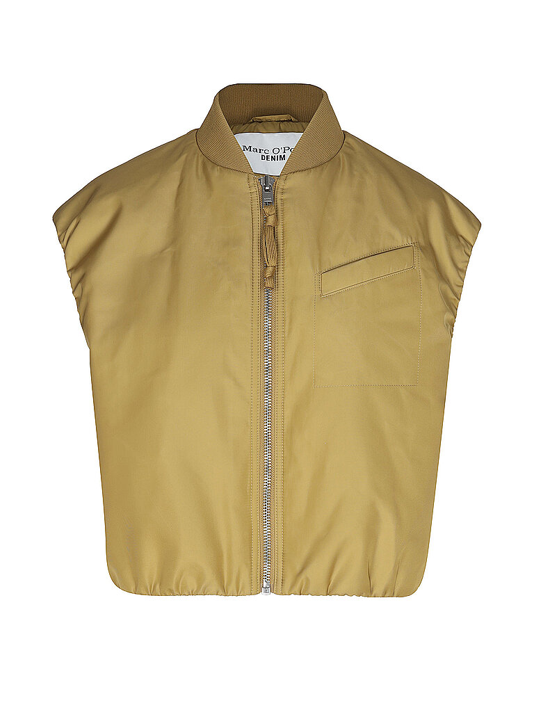 MARC O'POLO DENIM Gilet  hellbraun | S