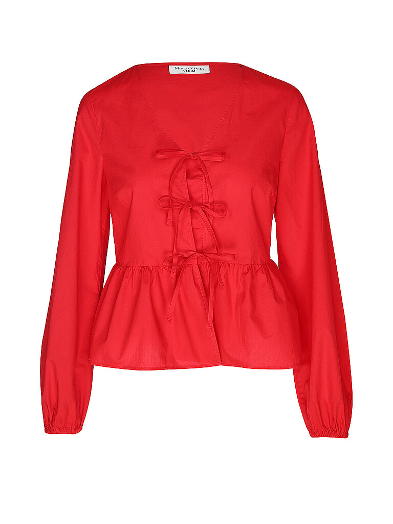Marc O' Polo Blusenshirt rot S damen