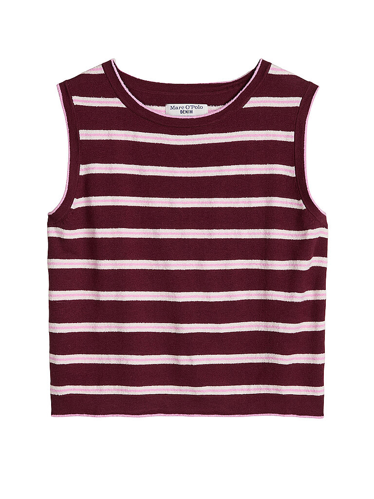 MARC O'POLO DENIM Pullunder  dunkelrot | S