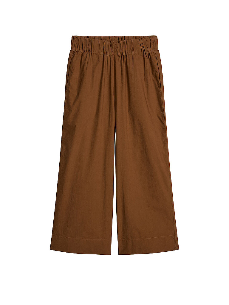 MARC O'POLO DENIM Hose Wide Leg braun | S