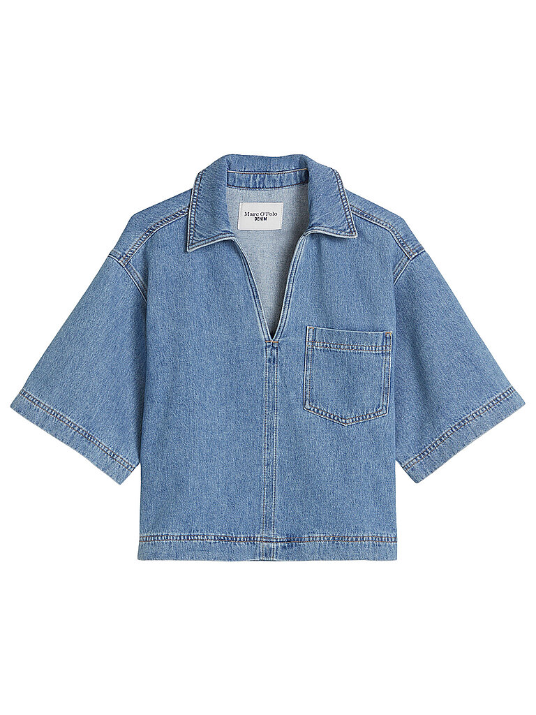 Marc O' Polo Jeansbluse blau M damen