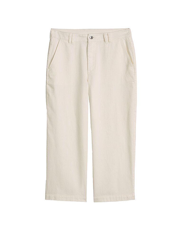 MARC O'POLO DENIM Hose Wide Leg 7/8 creme | XS
