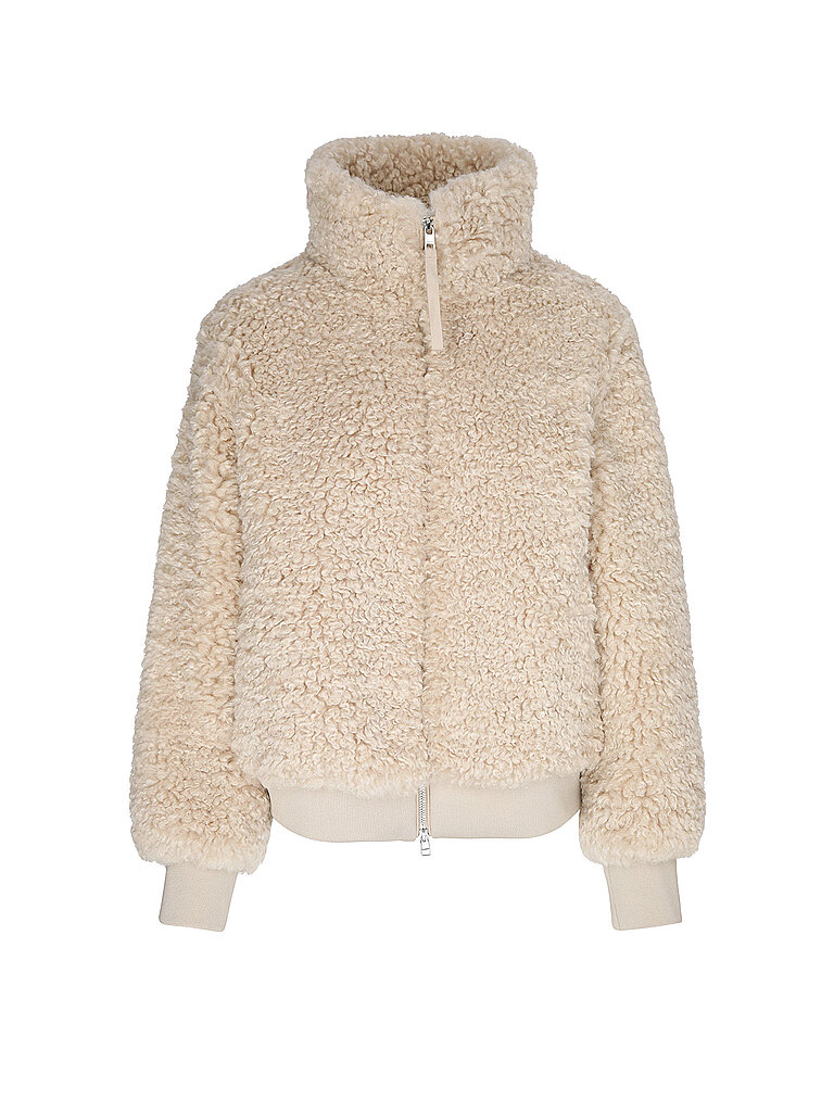 MARC O'POLO DENIM Jacke in Felloptik camel | XS