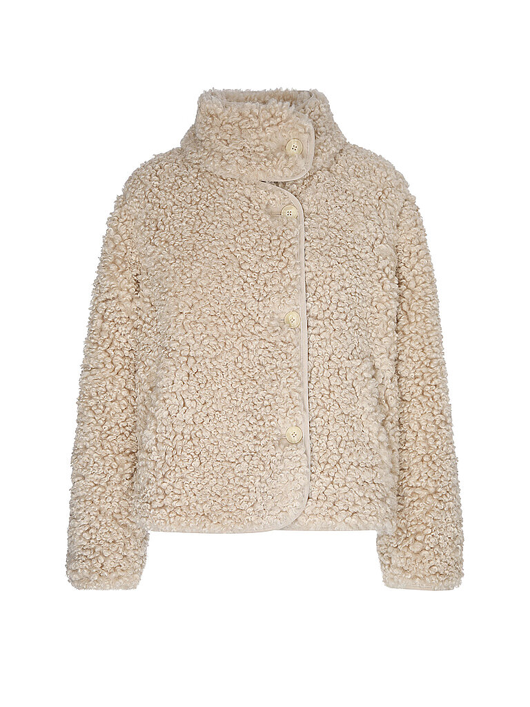 MARC O'POLO DENIM Jacke in Felloptik camel | XS