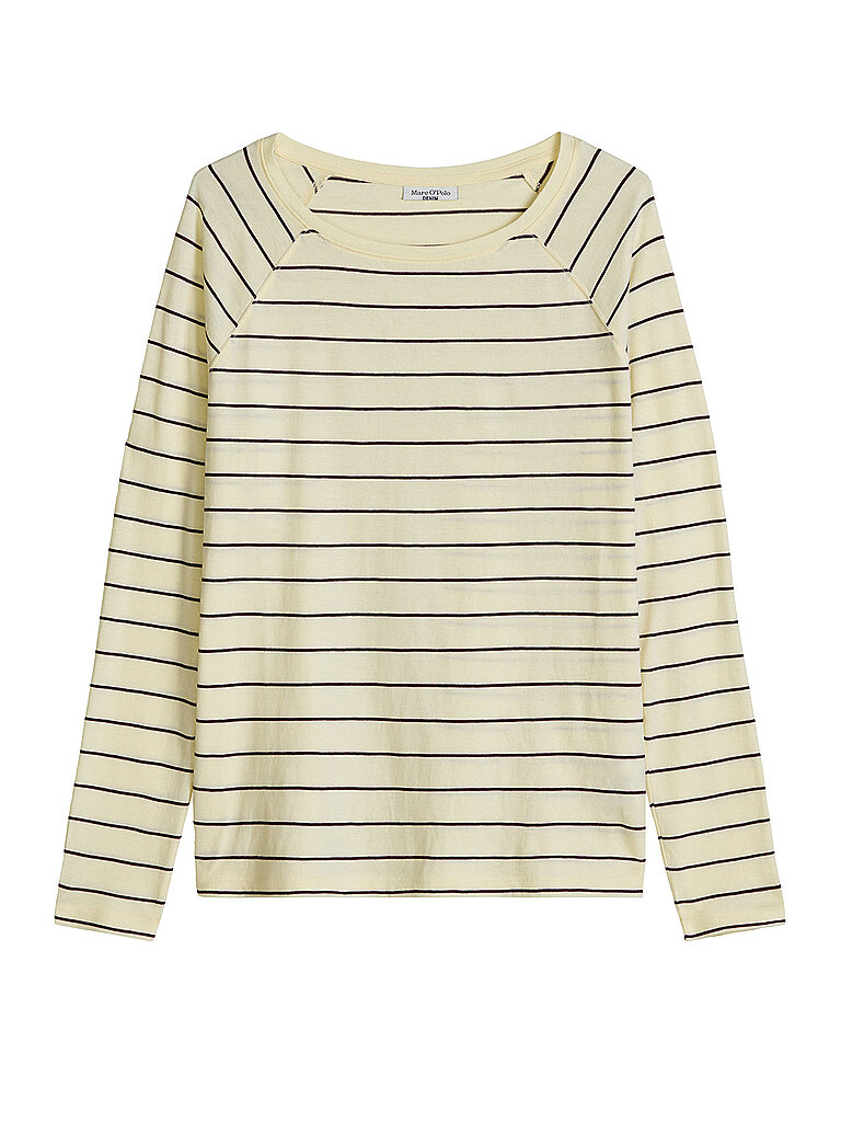 MARC O'POLO DENIM Langarmshirt  creme | XS