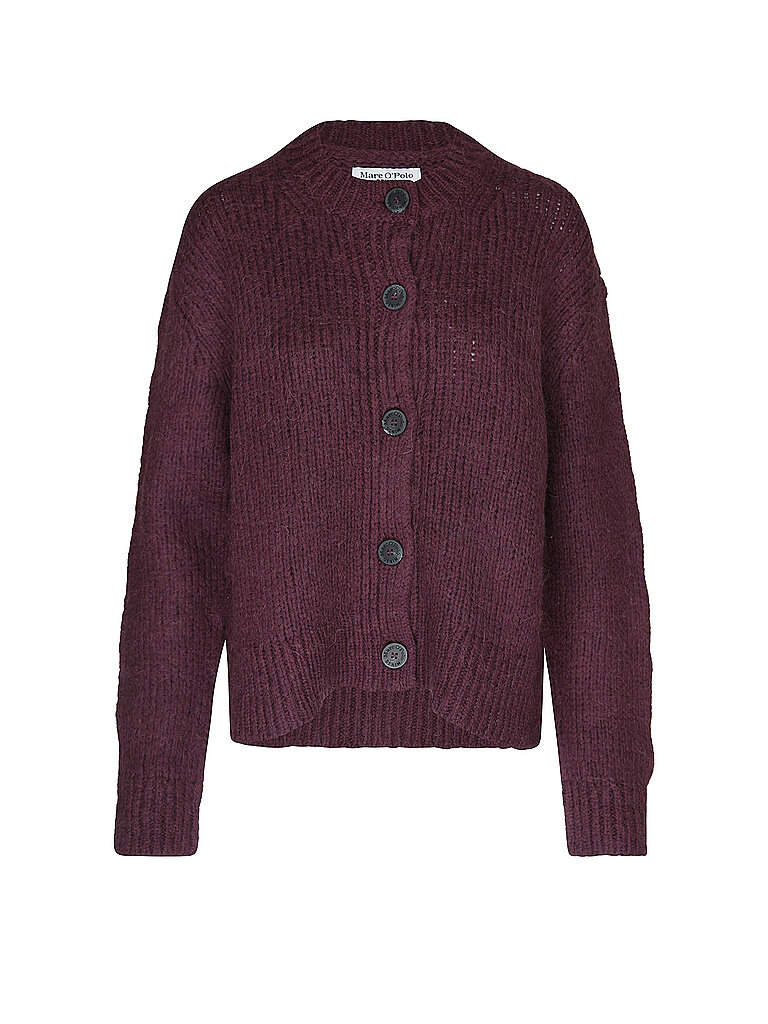 MARC O'POLO DENIM Strickjacke dunkelrot | XS
