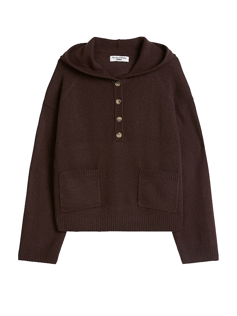 MARC O'POLO DENIM Kapuzensweater - Hoodie  braun | XS