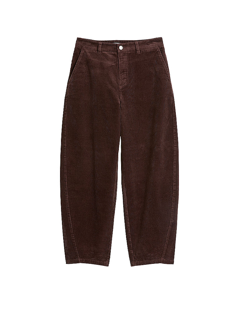 MARC O'POLO DENIM Hose Barrel Leg braun | 29/L32