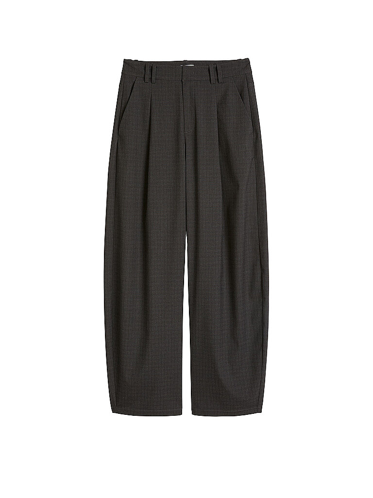 MARC O'POLO DENIM Hose Barrel Leg grau | XS