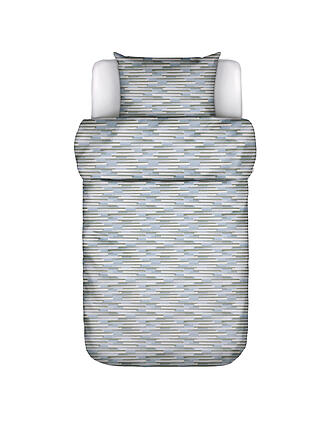 MARC O'POLO HOME | Satin Bettwäsche SVALI 70x90 / 140x200cm Calm Blue