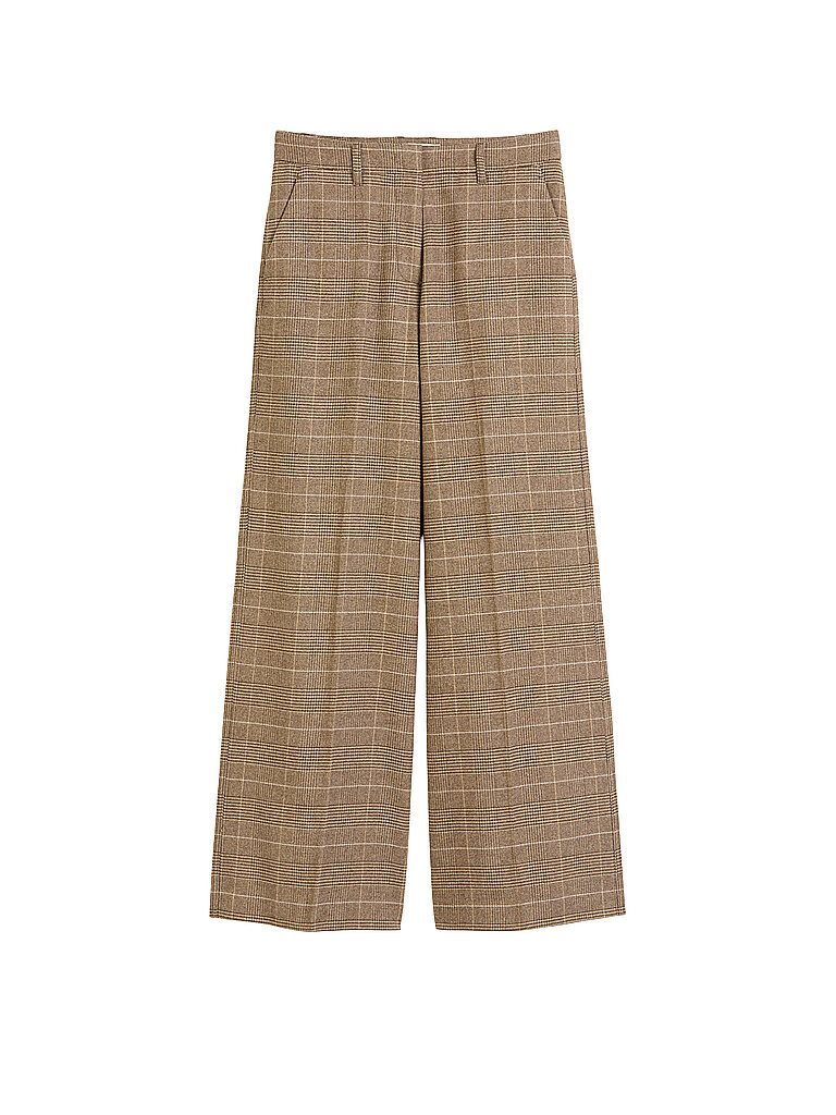 MARC O'POLO Marlenehose braun