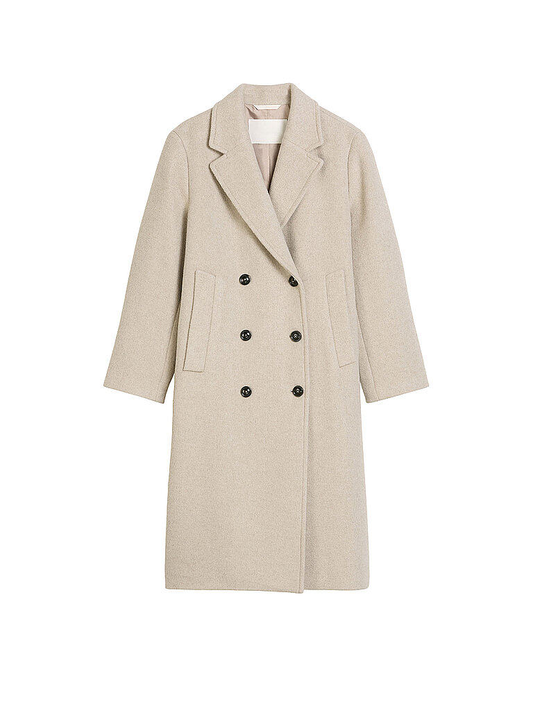 MARC O'POLO Wollmantel creme