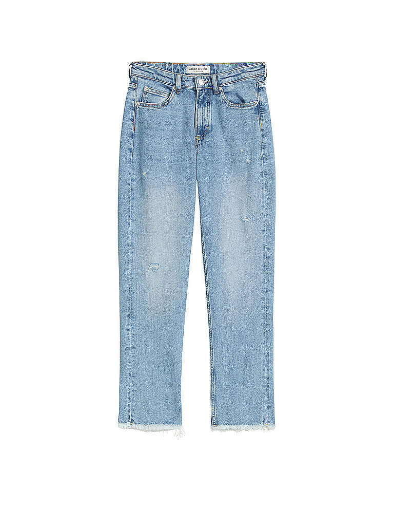 MARC O'POLO Jeans Straight Fit 7/8 hellblau | 27/L34