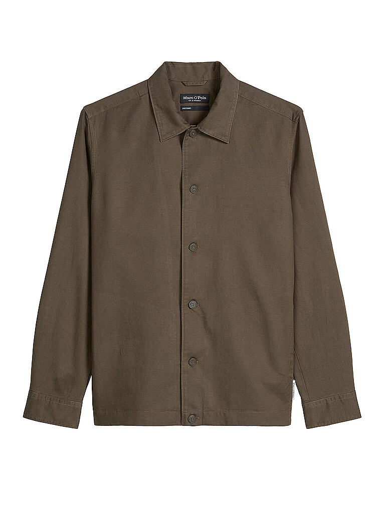 MARC O'POLO Overshirt olive | XXL