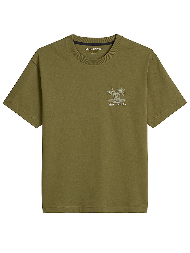 Marc O' Polo Shirt olive L herren