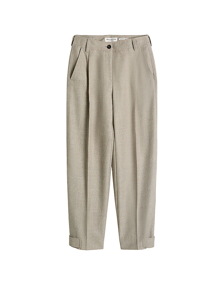 MARC O'POLO Marlenehose  hellbraun | 34