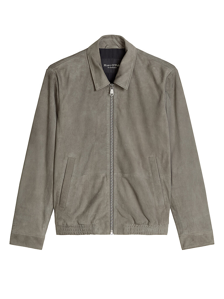 MARC O'POLO Lederjacke olive | 50