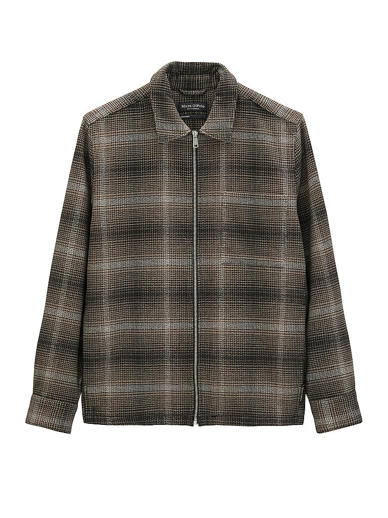 MARC O'POLO Overshirt  braun | S