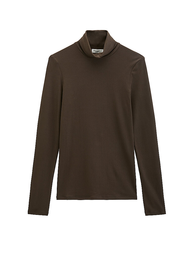 MARC O'POLO Rollkragenpullover  braun | XXS