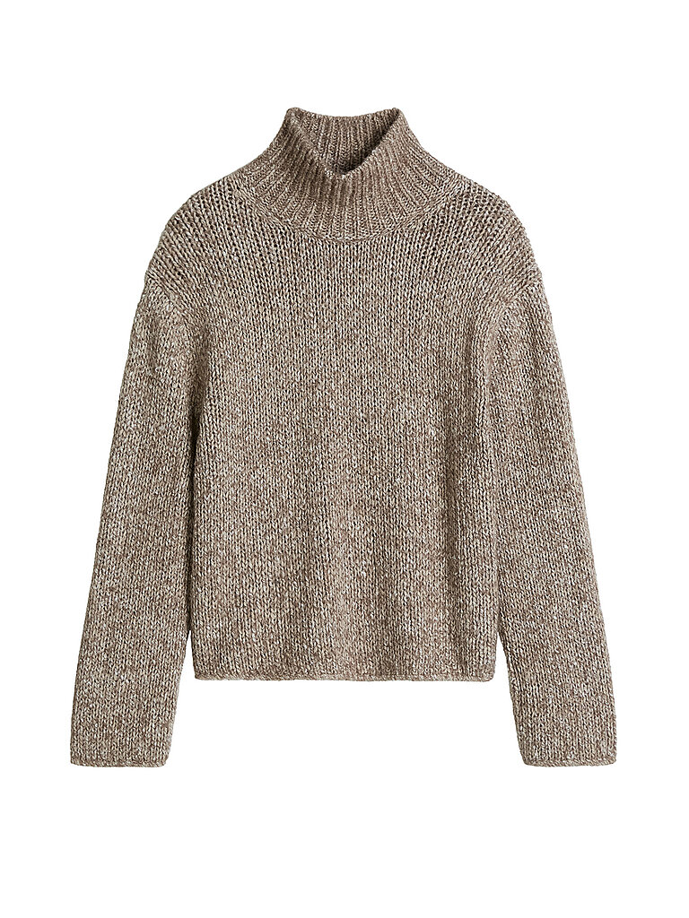MARC O'POLO Rollkragenpullover  braun | L
