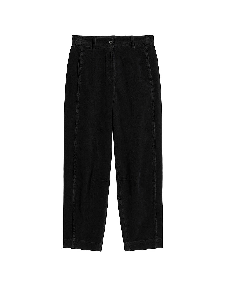 MARC O'POLO Hose Barrel Leg schwarz | 36