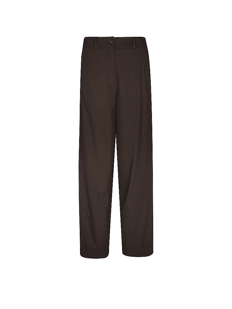 MARC O'POLO Hose Barrel Leg braun | 40
