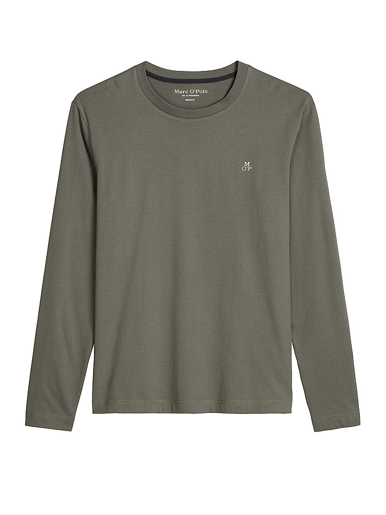 MARC O'POLO Langarmshirt  grau | L