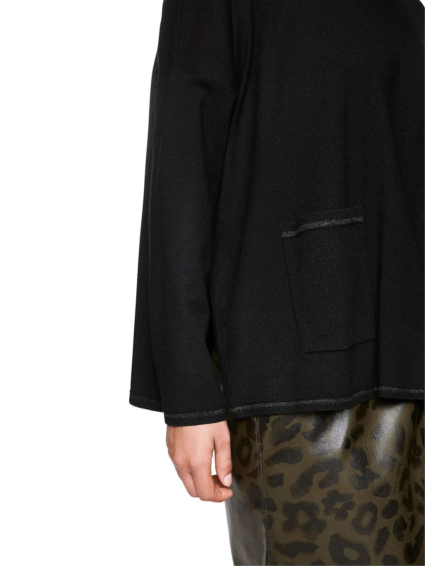 MARC CAIN  | Rollkragenpullover  | schwarz