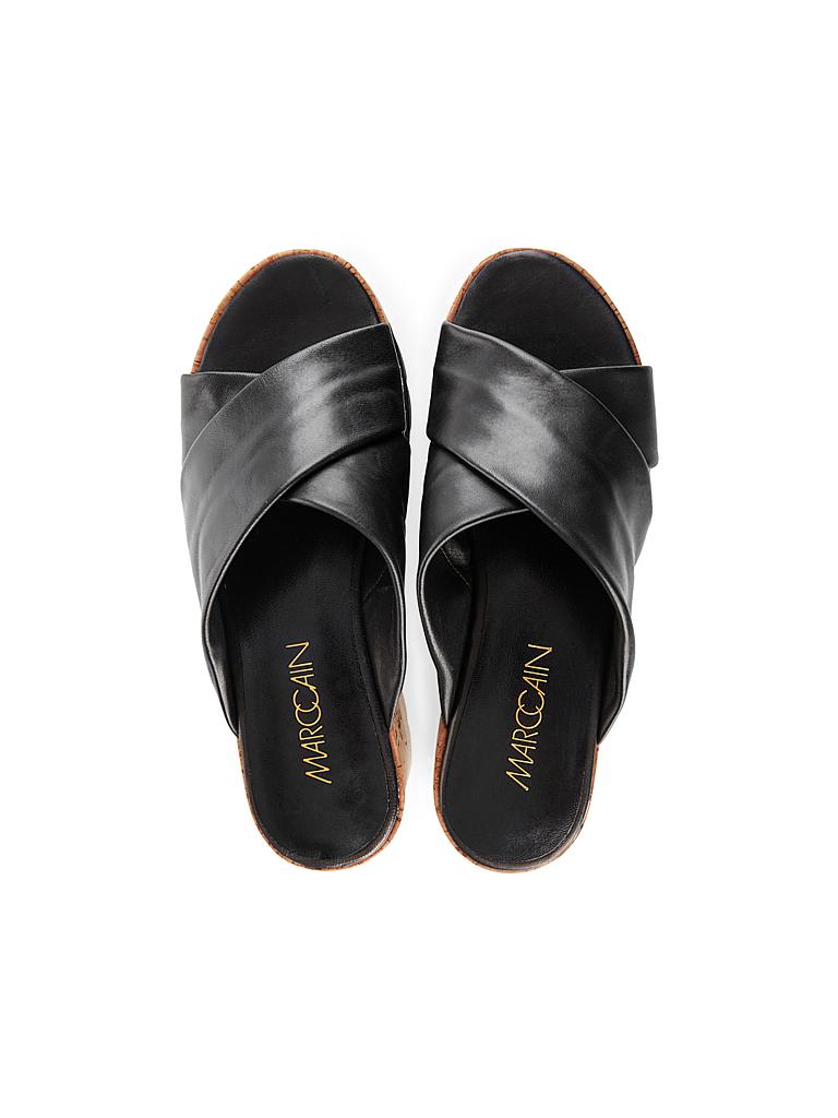 MARC CAIN  | Schuhe - Plateau Wedges | schwarz