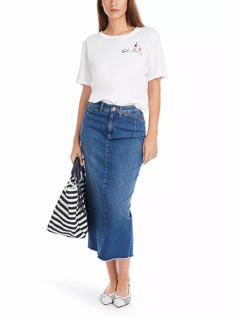 MARC CAIN  | T-Shirt | dunkelblau