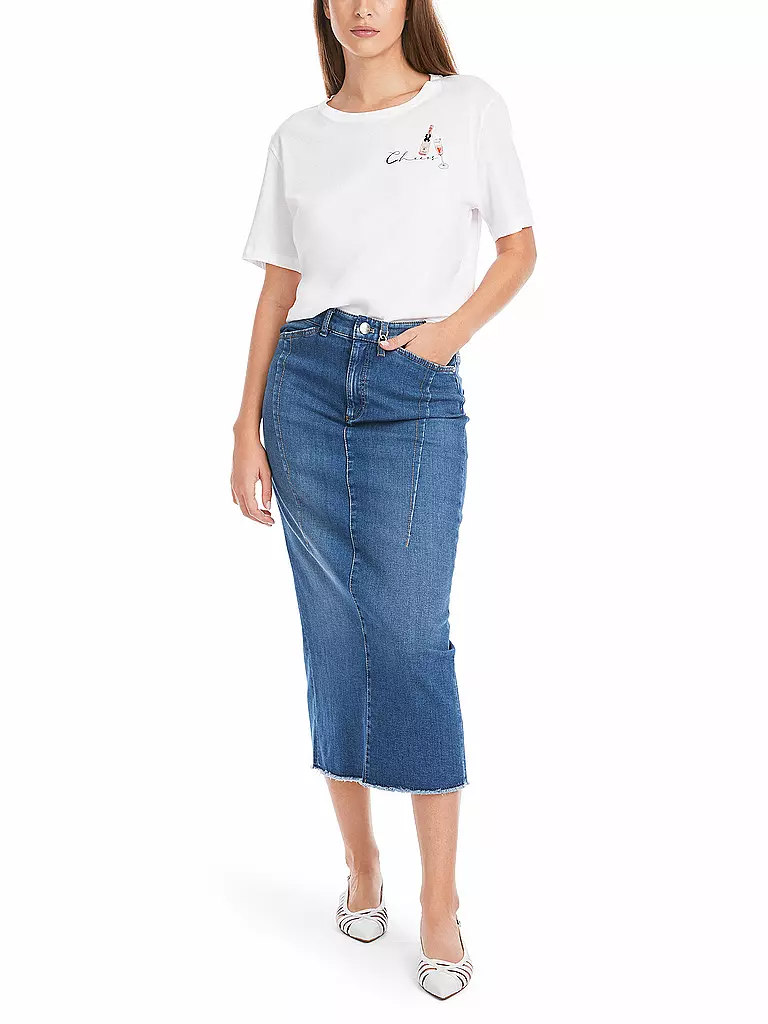 MARC CAIN  | T-Shirt | dunkelblau