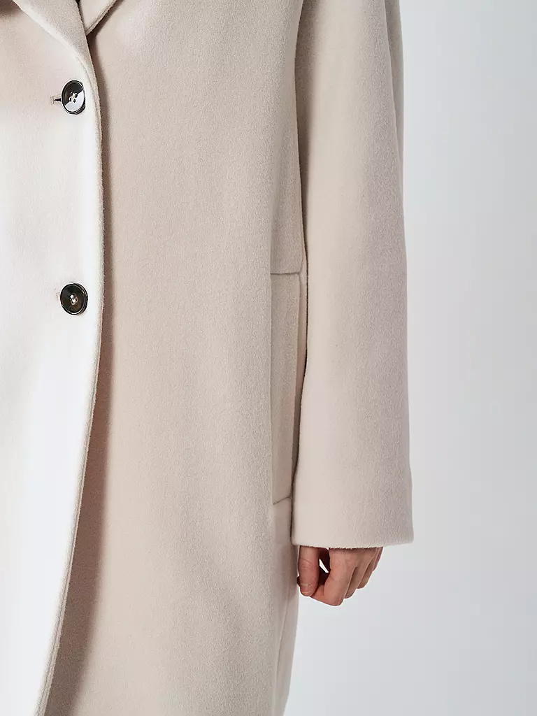 MARC CAIN  | Wollmantel | creme