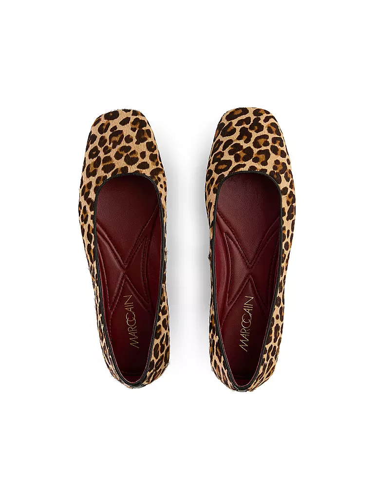 MARC CAIN | Ballerinas | hellbraun
