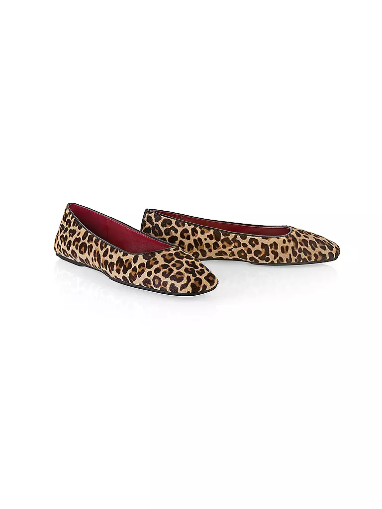 MARC CAIN | Ballerinas | hellbraun