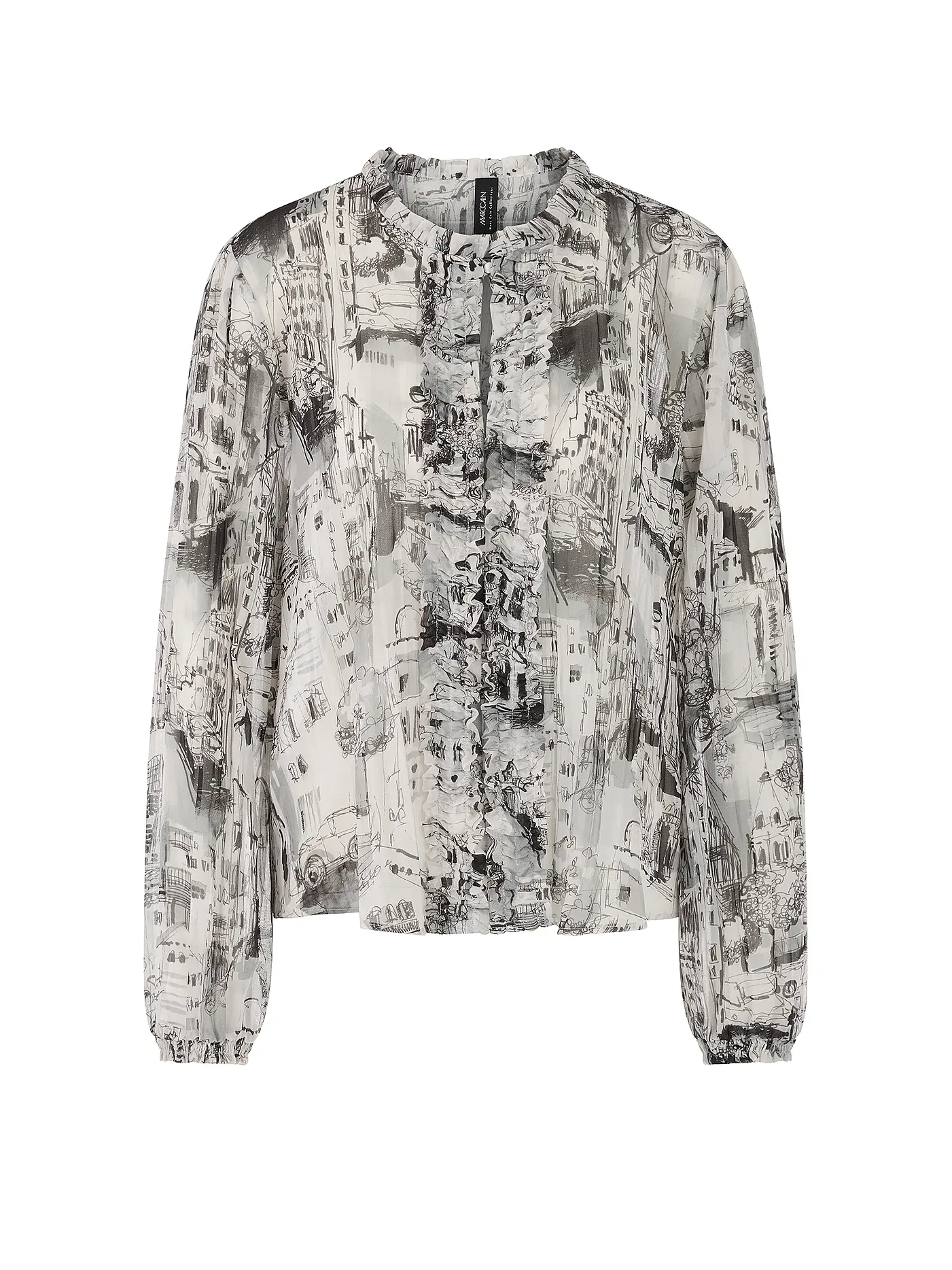 MARC CAIN | Bluse  | hellgrau